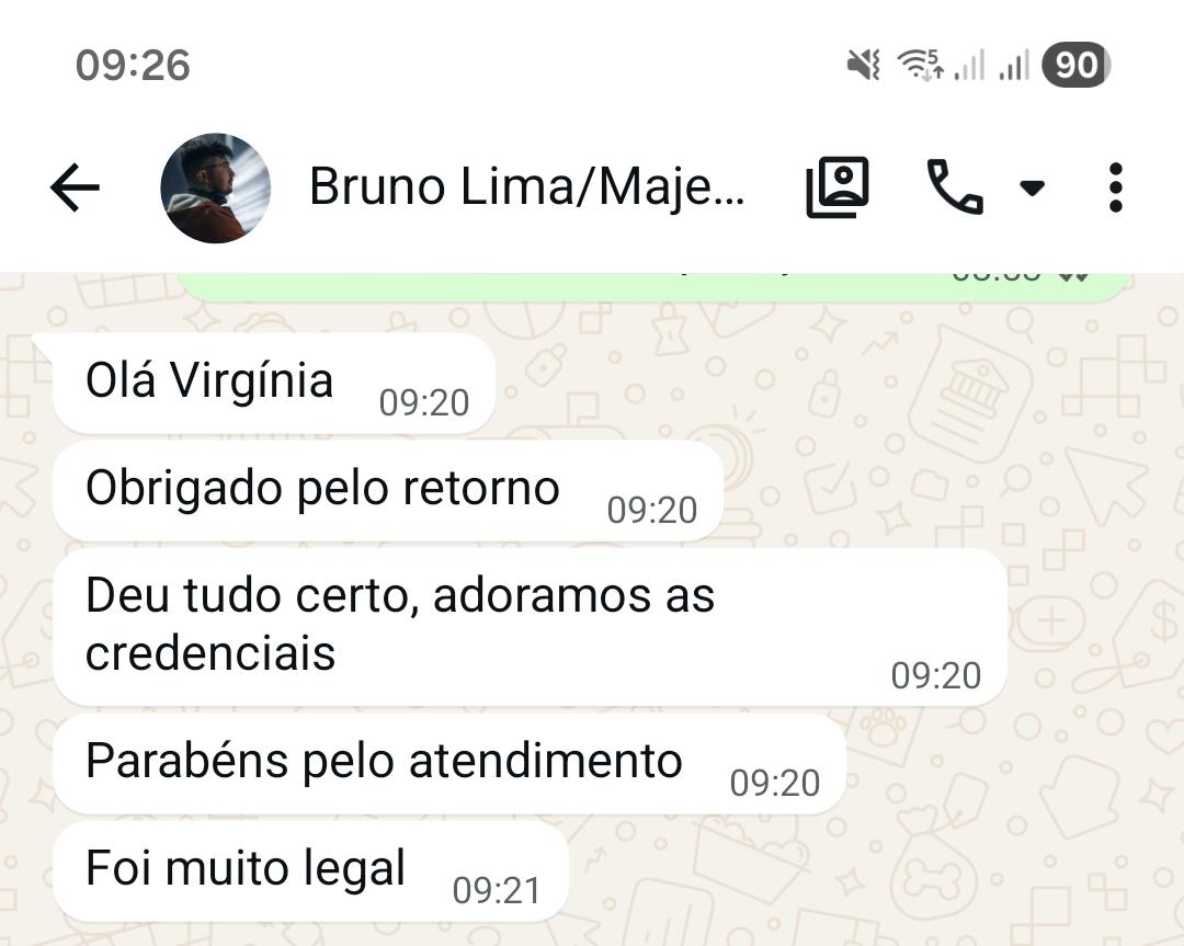 Print de depoimento de cliente 5