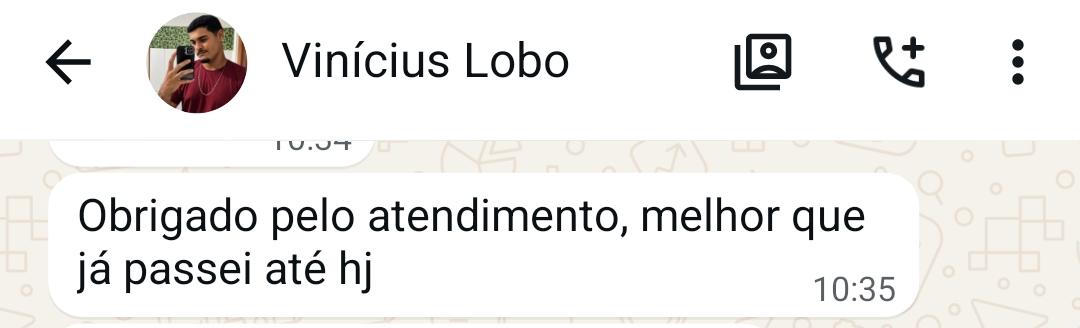 Print de depoimento de cliente 3