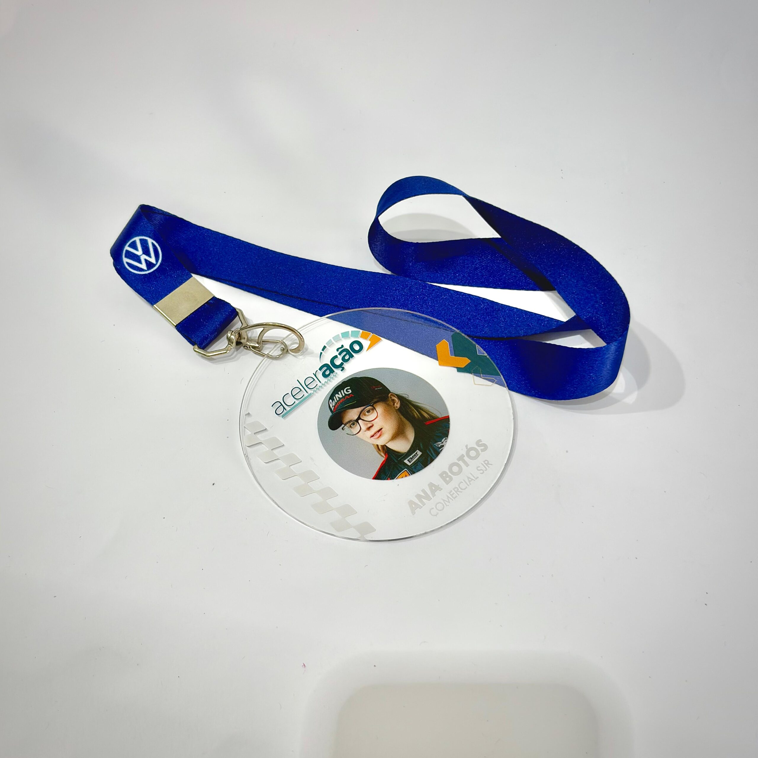Credencial transparente